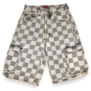 Like New Skater/Checkered Shorts—Size 0